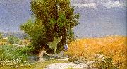 Arnold Bocklin Nymphs Bathing USA oil painting reproduction